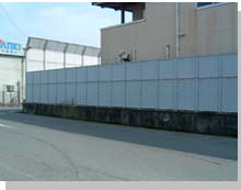 競馬場のフェンス1